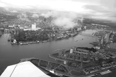 Aerial view of cityscape