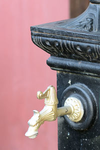 Close-up of statue