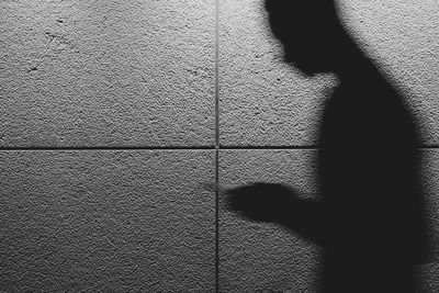 Low section of person standing on floor