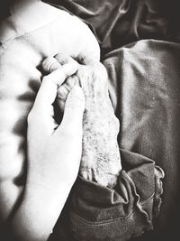 Close-up of woman