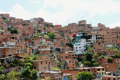 Buildings in medellin city in colombia 