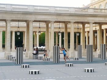 Corridor of building