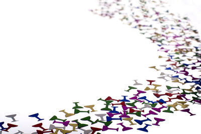 Close-up of multi colored background