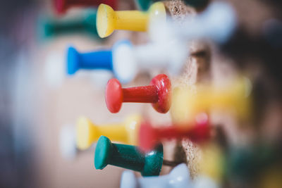 Close-up of multi colored candies