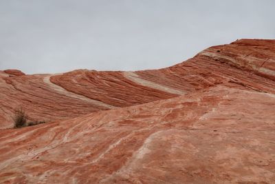 View of rock formations