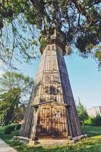 Low angle view of a temple