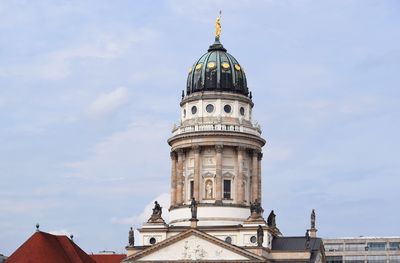 Low angle view of cathedral against sky