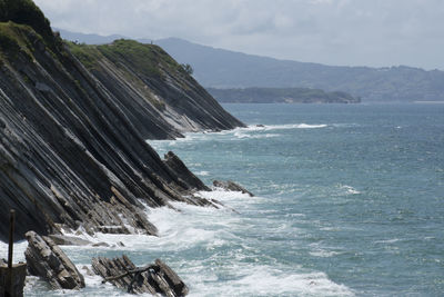 Ocean and cliffs