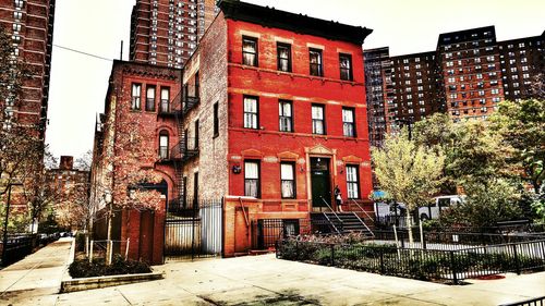 Buildings in city