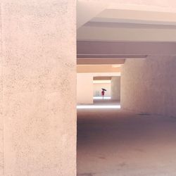 Corridor of building