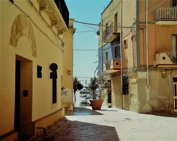 View of residential buildings