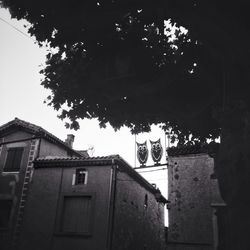 Low angle view of built structure