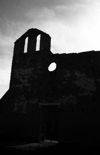 Low angle view of built structure against the sky