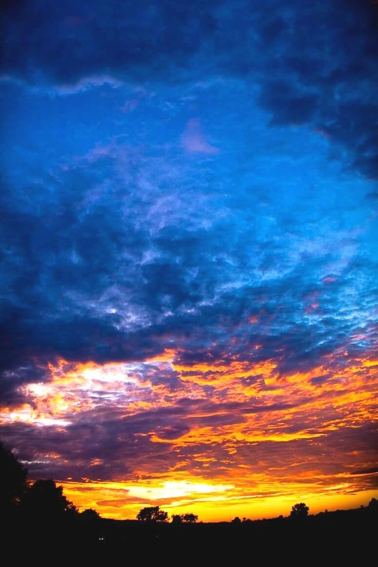 DRAMATIC SKY AT SUNSET