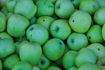 Full frame shot of apples