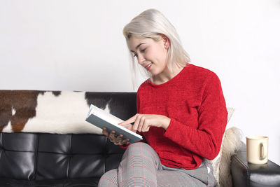 Young woman using mobile phone