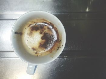 Close-up of coffee cup