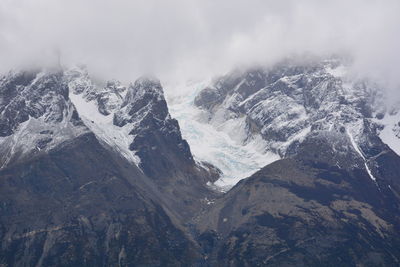 Torres del paine in patagonia , chile