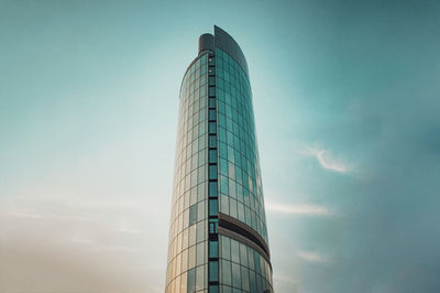 Low angle view of building against sky