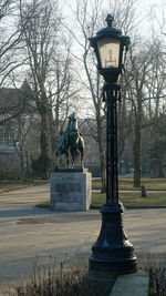 Statue in park