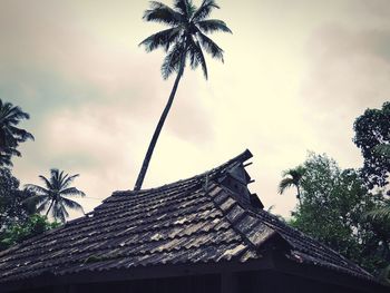 Low angle view of building against sky