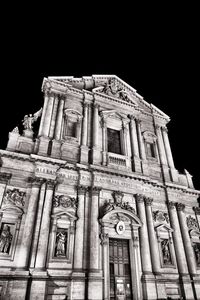 Low angle view of historical building against sky