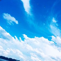 Low angle view of clouds in sky