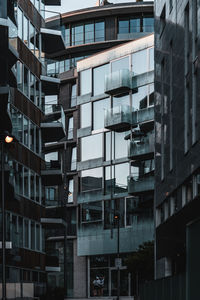 Low angle view of modern building