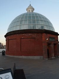 View of old building against sky