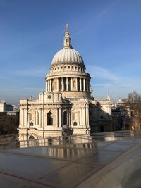 Historic building against sky in london england 