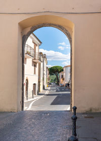 View of historic building