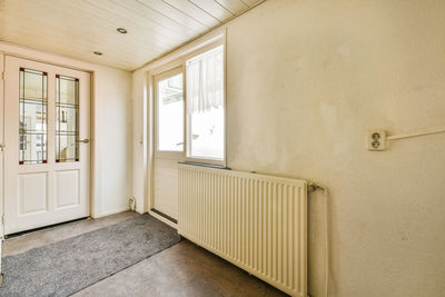 Interior of abandoned building