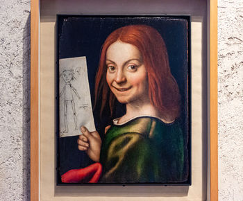 Portrait of woman smiling