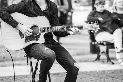 Man playing guitar