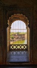 Window of historical building