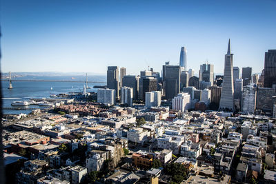 Aerial view of cityscape
