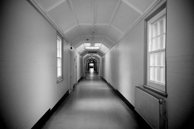 View of modern building corridor