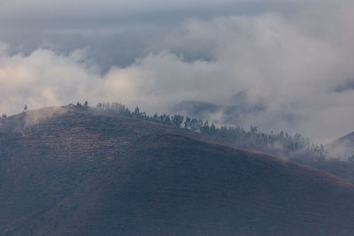 Panoramic view of landscape against sky