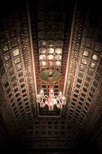 Low angle view of temple