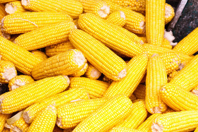 Full frame shot of yellow beans