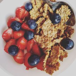 Close-up of strawberries