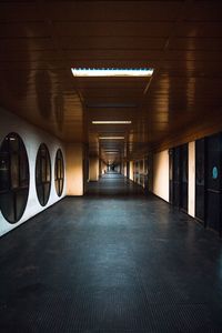 Corridor in modern building