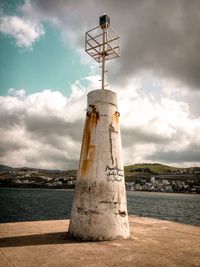 Lighthouse against sky