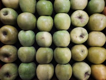 Full frame shot of fruits for sale in market