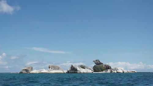 Panoramic view of sea against sky