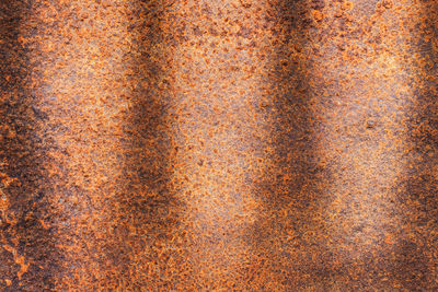 Full frame shot of rusty metal