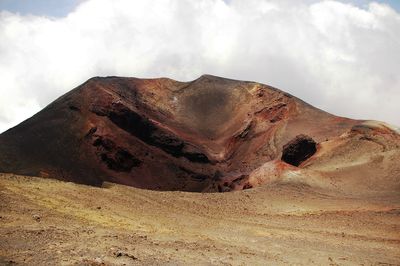 Rock formations in a desert