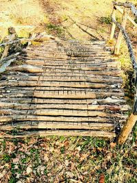 Close-up of wooden floor