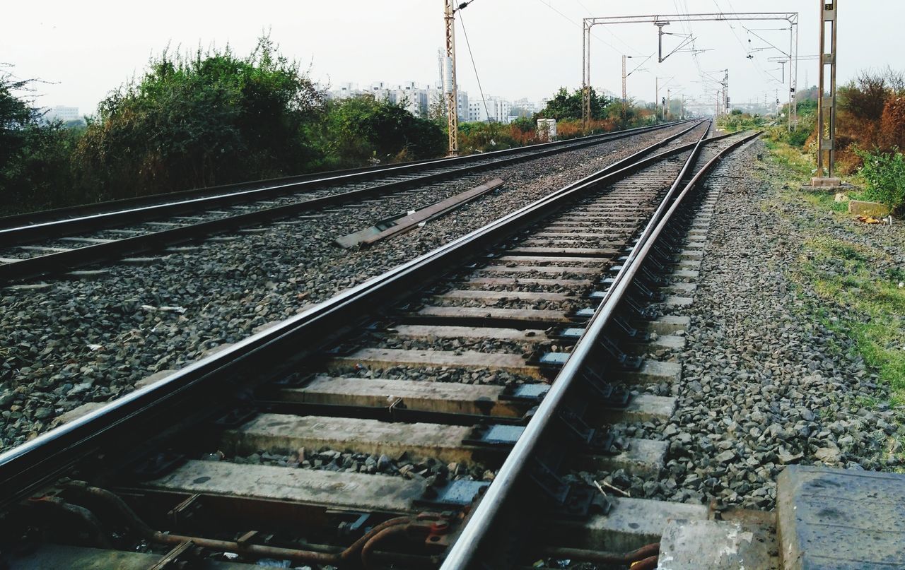 VIEW OF RAILWAY TRACKS