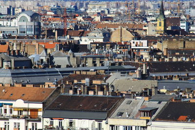 Aerial view of a city